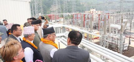 ४०० केभीको तेस्रो ठूलो हेटौंडा सबस्टेसन उद्घाटन