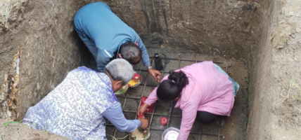 नुवाकोट बेलकोटगढीको कुमरी बृहत खानेपानी आयोजनाको भवन शिलान्यास