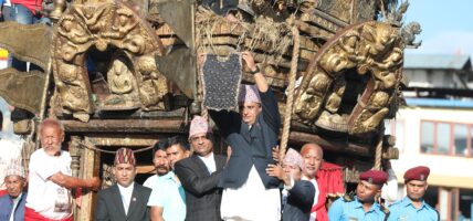 रातो मछिन्द्रनाथको भोटो देखाइयो (फोटोफिचर)