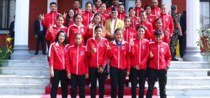 साफ महिला फुटबलका खेलाडीलाई सरकारले जनही ३ लाख पुरस्कार दिने 