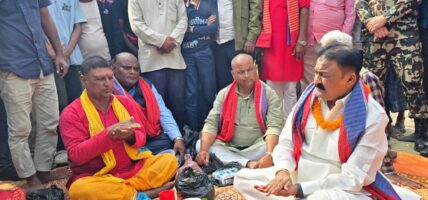 गोविन्दपुर हुँदै हस्वा जाने सडक शिलन्यास