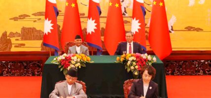 नेपाल र चीनबीच आठ सहमतिपत्रमा हस्ताक्षर