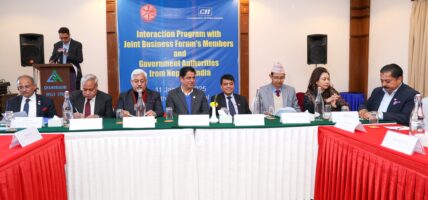 नेपाल–भारत संयुक्त व्यापार मञ्चको दोस्रो बैठक सम्पन्न, व्यापार र लगानी सहजीकरणका विषय हस्तान्तरण