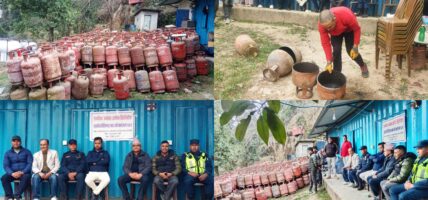सुरक्षामा ध्यान दिँदै एभरेष्ट ग्यास उद्योगले नष्ट गर्यो १४ लाख मूल्य बराबरका पुराना सिलिण्डर
