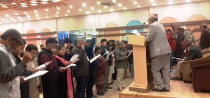 विष्णु लामिछानेको अध्यक्षतामा नेकपा एस उपत्यका विशेष प्रदेश कमिटी सर्वसम्मत, अरु काे-काे आए ?