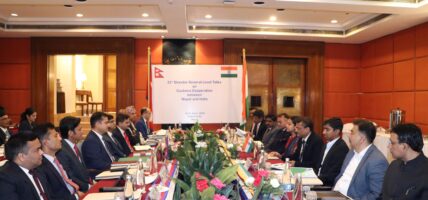 नेपाल र भारतबीच वैदेशिक व्यापार सहजीकरण तथा भन्सार प्रशासनमा समन्वय र सहकार्य, काठमाडौंमा वार्ता जारी