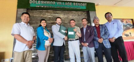 डोलेश्वर भिलेज रिसोर्ट एण्ड फार्म हाउस र सिटिजन्स क्यापिटलबीच संस्थागत परामर्श सम्झौता