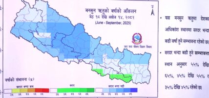 यस वर्ष गत वर्षको भन्दा बढी वर्षा हुन सक्ने पूर्वानुमान, मनसुनजन्य विपद् जोखिम न्यूनीकरणको तयारी