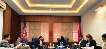 चन्द्र ढकाल र आइएमएफ नेपाल मिसन प्रमुखबीच नेपालको अर्थतन्त्रबारे गहन छलफल