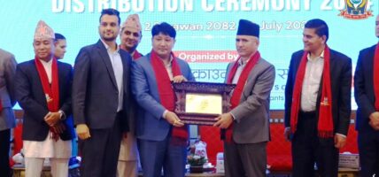 नेपाल इन्स्योरेन्सलाई उत्कृष्ट वार्षिक प्रतिवेदन तयार गरेबापत गोल्ड अवार्ड