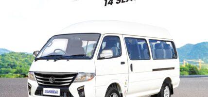 14-19 seater versatile commercial EVs by Jagdamba in NAIMA Nepal mobility expo 2025