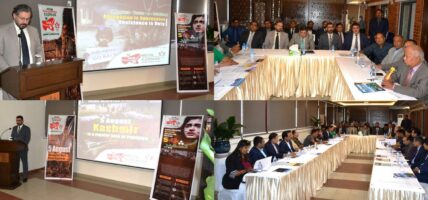 Pakistan Embassy Kathmandu organized a Talk Programme titled“Youm-e-Istehsal: The political and Humanitarian Fallout”