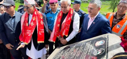 हेवा खोलामा निर्मित मोडुलर ब्रीज सञ्चालनमा