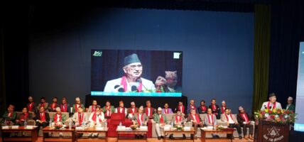 मुलुकमा वित्तीय अनुशासन कायम गर्न र आर्थिक विकासमा अडानले खेलेको भूमिका सह्रानीयः अर्थमन्त्री पौडेल