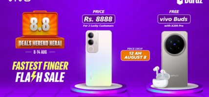 vivo Returns with Exciting Deals During Daraz 8.8 Sales Campaign