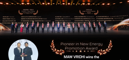 MAW Vridhi wins the “Pioneer in New Energy Promotion Award” at the Foton Global Conference 2026 – Beijing