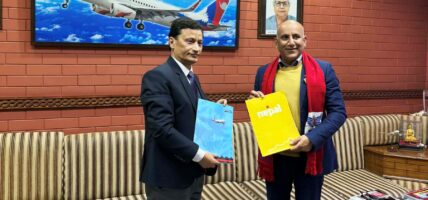 नेपाल पर्यटन बोर्ड र नेपाल एयरलाइन्सबीच पर्यटन प्रवर्द्धन गर्ने समझदारीपत्रमा हस्ताक्षर