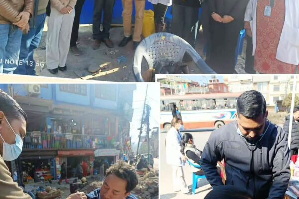 काठमाडौंको वनस्थलीमा निःशुल्क स्वास्थ्य तथा दन्त शिविर सम्पन्न, ४ वर्षदेखि ८८ वर्षसम्मका नागरिक लाभान्वित