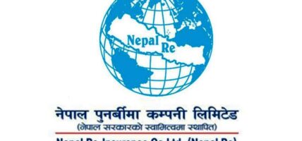 नेपाल पुनर्बीमा कम्पनीलिमिटेडको संस्थापक समूहको शेयर बिक्रीमा