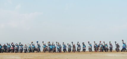 Yamaha Blue Streaks Ride to Jarsingpauwa Unites 35 Riders with Racing Champions