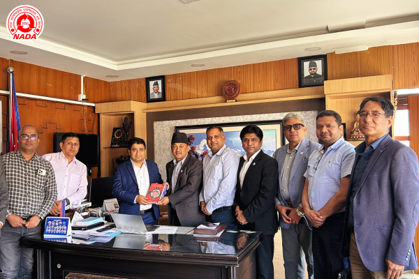 अटोमोवाइल्समा अधिकतम मूल्य सूचि सहितको स्टिकर टाँस्ने विषयमा छलफल, नाडाले बुझायो लिखित पत्र