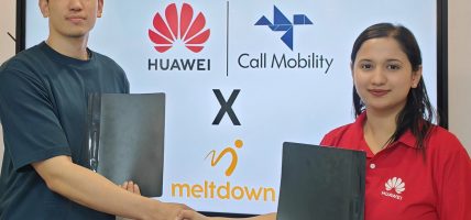 Call Mobility (HUAWEI) Shakes Hands with Meltdown for a Year-long Fitness Collaboration