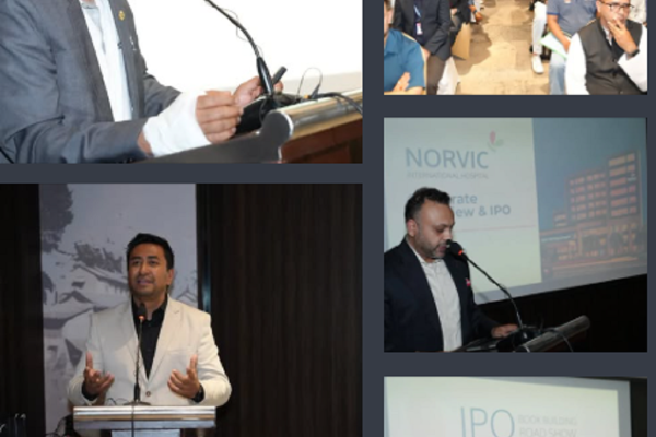 नर्भिक इन्टरनेशनल हस्पिटलको शेयर निष्काशनसम्बन्धी ‘रोड शो’ सम्पन्न