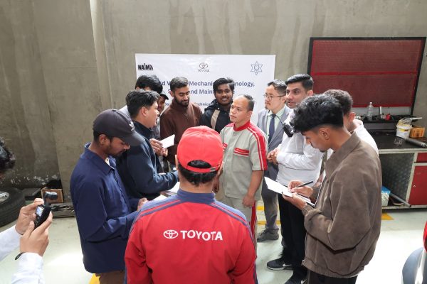 हाइब्रिड सवारीसाधनको मेकानिजम, सुरक्षा तथा मर्मतसम्भार सम्बन्धी प्राविधिक तालिम सम्पन्न