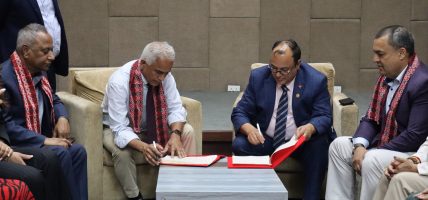 बाल स्वास्थ्य सेवामा सहकार्य गर्नेगरी एनआरएनए र काठमाडौं इन्स्टिच्युट अफ चाइल्ड हेल्थबीच सम्झौता