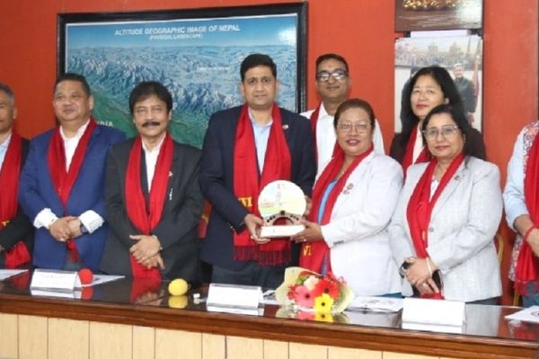 नेपाल इटाली उद्योग वाणिज्य संघद्धारा नवनिर्वाचित सांसद बसुमाया तामाङलाई सम्मान तथा अभिनन्दन