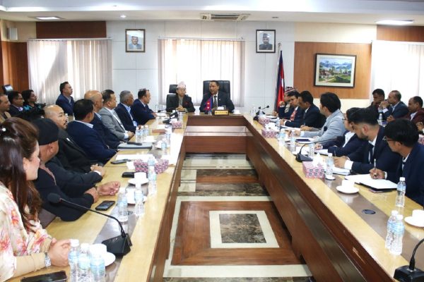 एनआरएनएसँग ठूला लगानीमा सहकार्य गर्ने सरकारको प्रतिबद्धता