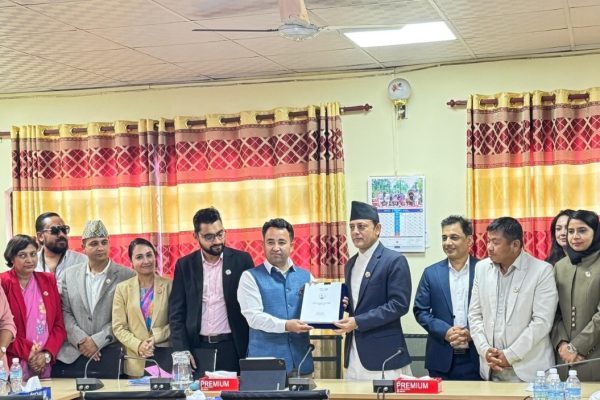 प्रतिनिधि सभा नियमावली मस्यौदा सभामुखलाई बुझाइयो