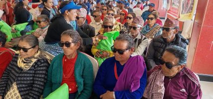 आँखाको ज्योती फर्काउनको लागि एक कप चिया दान अभियान
