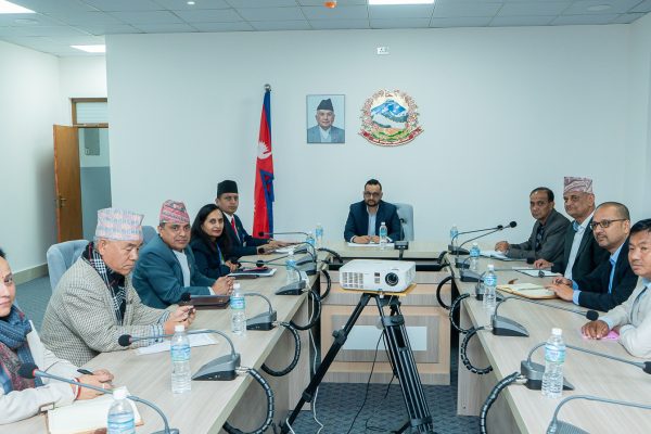 संविधान संशोधन बहसपत्र तयार गर्ने कार्यदल–२०८२ को दोस्रो बैठक बस्दै