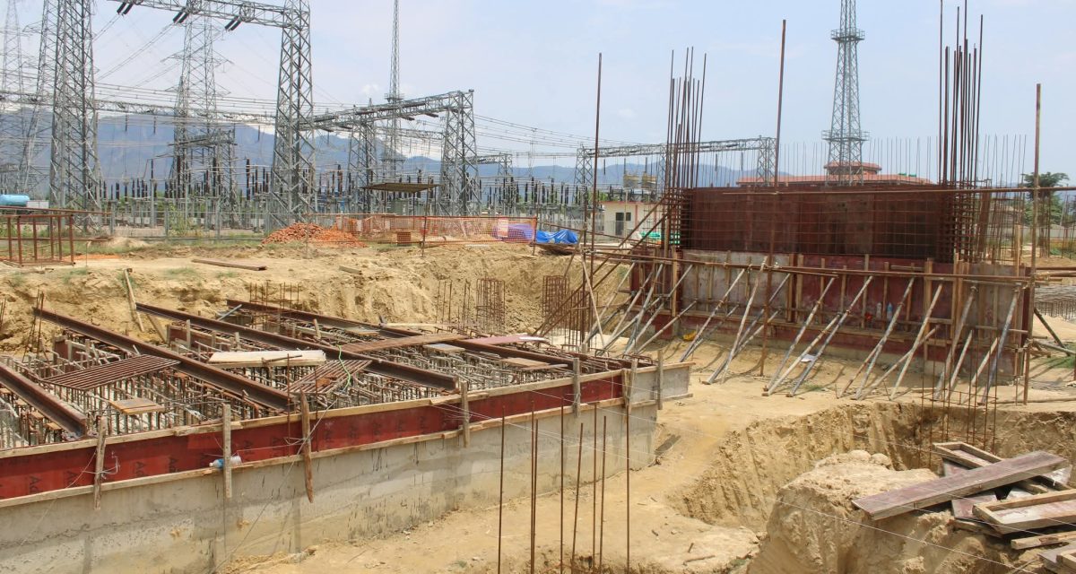 एमसिए-नेपालद्वारा न्यू बुटवल सबस्टेशन र १८ किमि प्रसारण लाइन निर्माणको निरीक्षण 