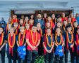 महिला फुटवल टोलीको प्रगती प्रशंसनीयः मन्त्री पोखरेल