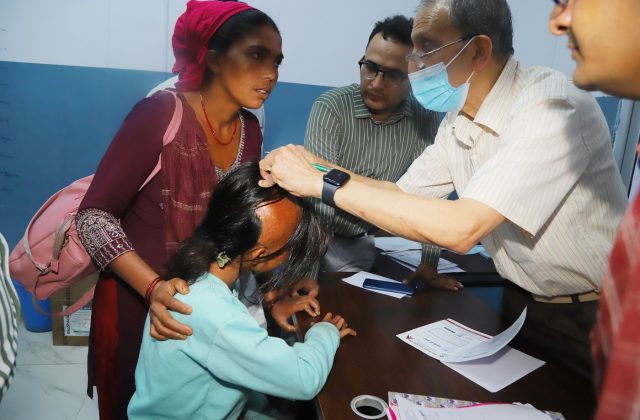 लुम्बिनीमा आयोजित नबिल निस्शुल्क जलन शिविरमा ८५ ले पाए उपचार तथा परामर्श