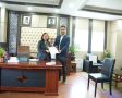 निर्माण महासंघले मुख्य राजनीतिक दलका प्रमुख सचेतक र समिति सभापतिहरुलाई ज्ञापनपत्र बुझाउँदै
