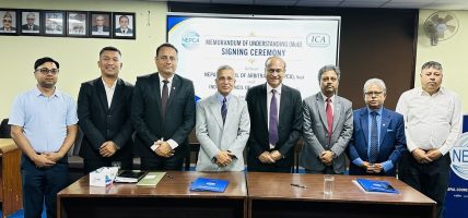 MOU signing between NEPCA and ICA