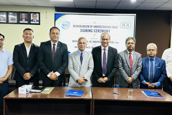 MOU signing between NEPCA and ICA