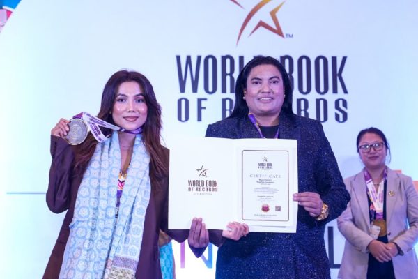 तिलिचो तालमा आयोजना गरिएको रेस्लिङ वल्र्ड बुक अफ रेकर्डमा