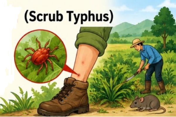 एक किसिमको सरुवा रोग स्क्रब टाइफस, जान्नुहाेस् लक्षण र बच्ने उपाय !