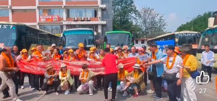 शेन्जेन–काठमाडौं सिधा उडानबाट १७५ चिनियाँ पर्यटक नेपाल आए,पर्यटन प्रवर्द्धनमा नयाँ आयाम