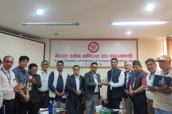 उद्योग वाणिज्य संघ काठमाडौँको राष्ट्रिय आर्थिक गणनासम्बन्धी अन्तरक्रिया सम्पन्न