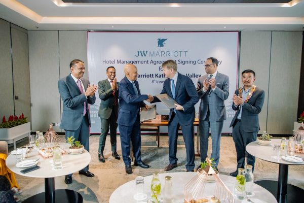 Capital Hotel and Hospitality Limited Signs Hotel Management Agreement with Marriott International to Bring First JW Marriott Hotel to Nepal Capital Hotel and Hospitality Limited Signs Hotel Management Agreement with Marriott International to Bring First JW Marriott Hotel to Nepal