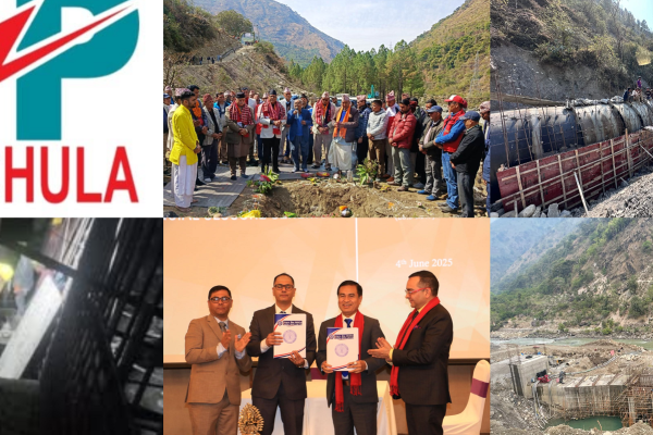 मध्यचमेलिया जलविद्युत आयोजनाको निर्माण कार्य द्रुत, आउने वैशाखबाट उत्पादन थाल्ने लक्ष्य