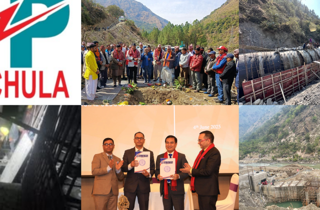 मध्यचमेलिया जलविद्युत आयोजनाको निर्माण कार्य द्रुत, आउने वैशाखबाट उत्पादन थाल्ने