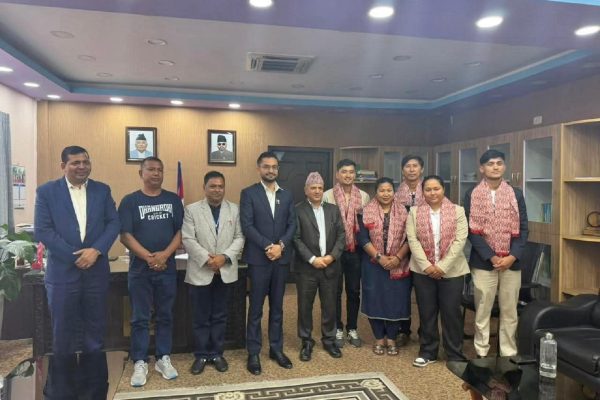 पूर्व राष्ट्रिय गोलकिपर विशाल श्रेष्ठ राखेपको उपाध्यक्ष नियुक्त पूर्व राष्ट्रिय गोलकिपर विशाल श्रेष्ठ राखेपको उपाध्यक्ष नियुक्त