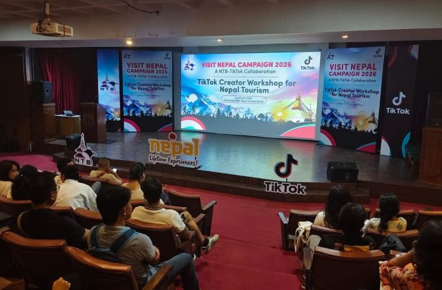 पर्यटन बोर्डद्वारा टिकटकसँगको सहकार्यमा पर्यटन प्रवर्द्धन गर्न कन्टेन्ट क्रिएशन कार्यशाला शृंखला सुरुवात