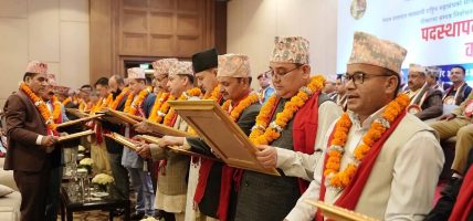 नेपाल यातायात व्यवसायी राष्ट्रिय महासंघको नयाँ नेतृत्वले सम्हाल्यो कार्यभार, यायायात क्षेत्रको सुधार मुख्य प्राथमिकता